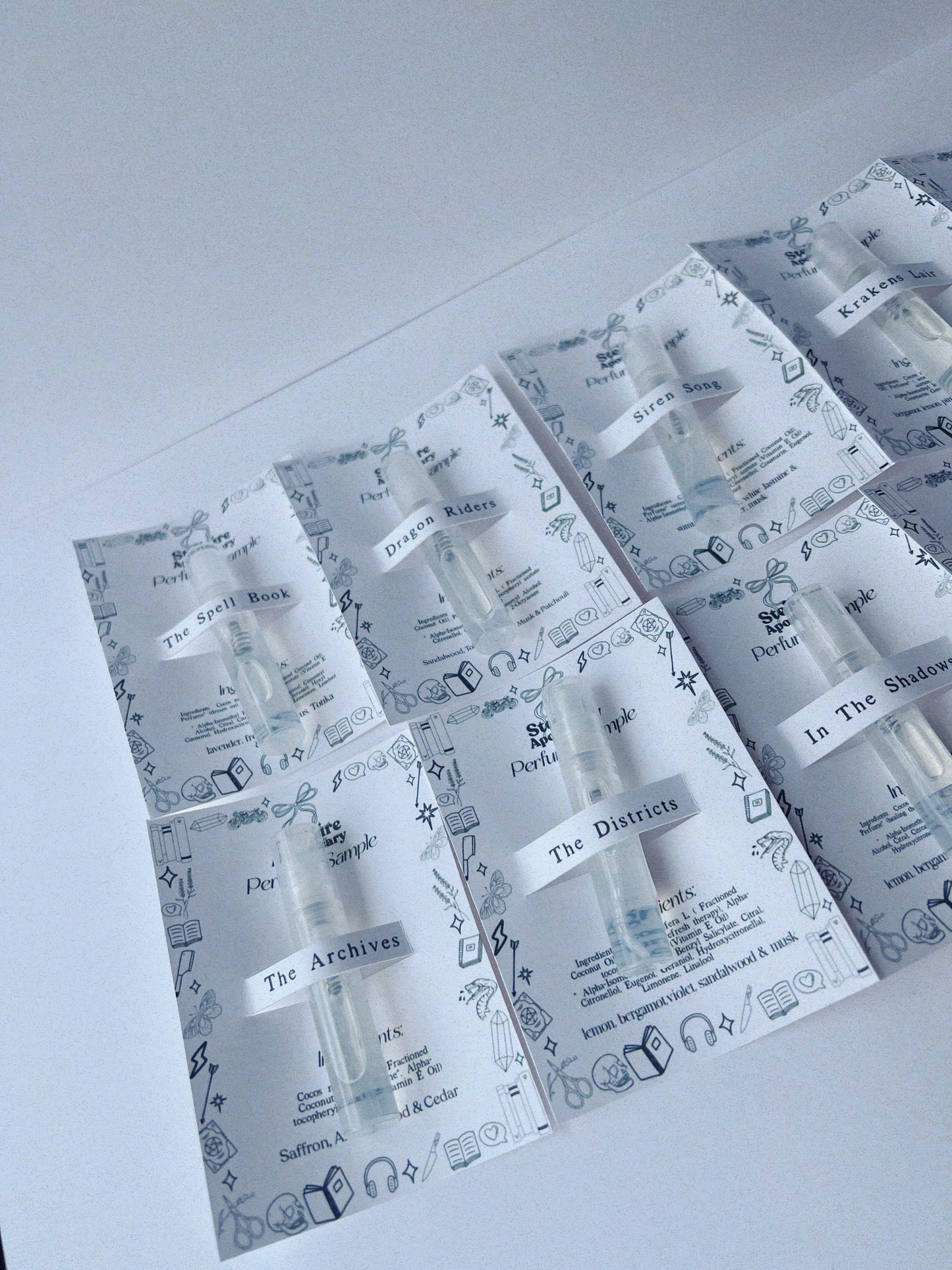 Bookish Perfume Samples Chapter Two