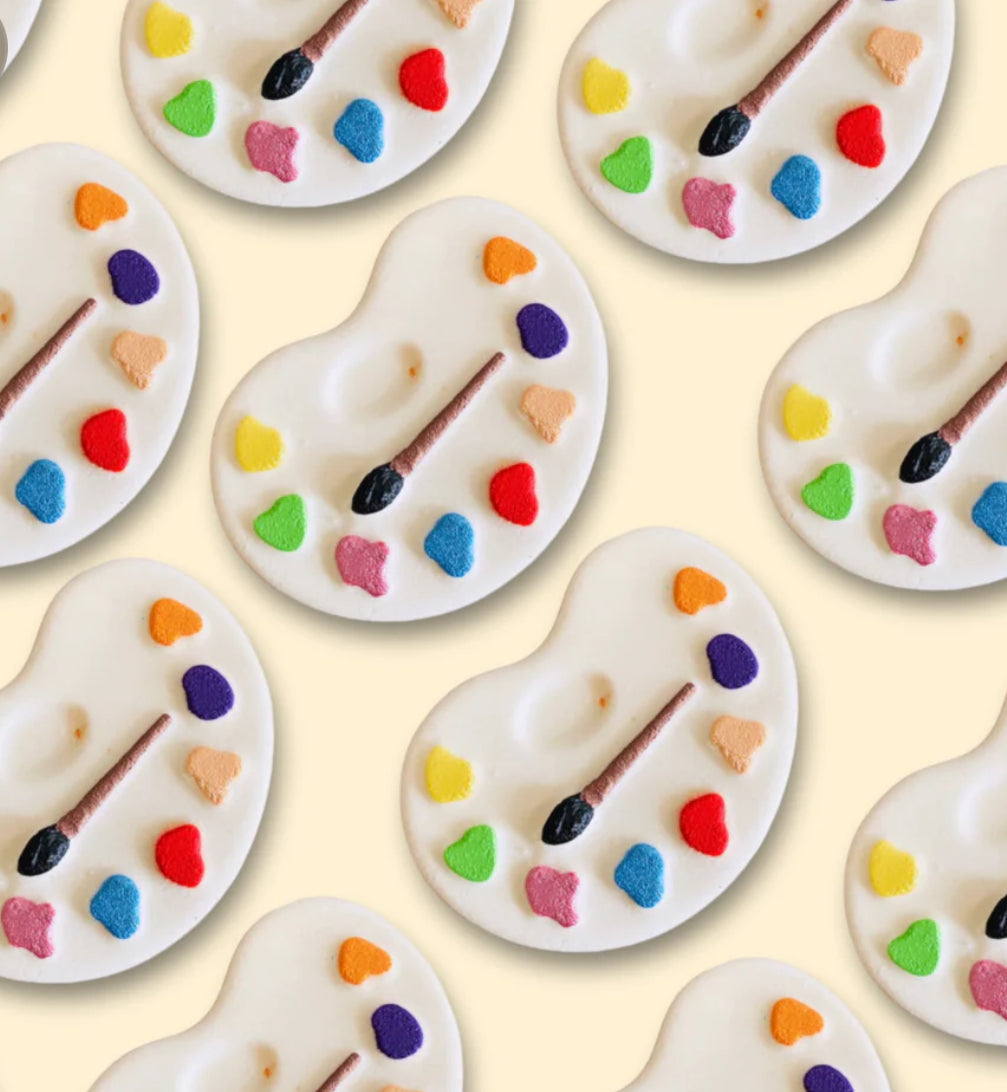 Paint palette Bathbombs
