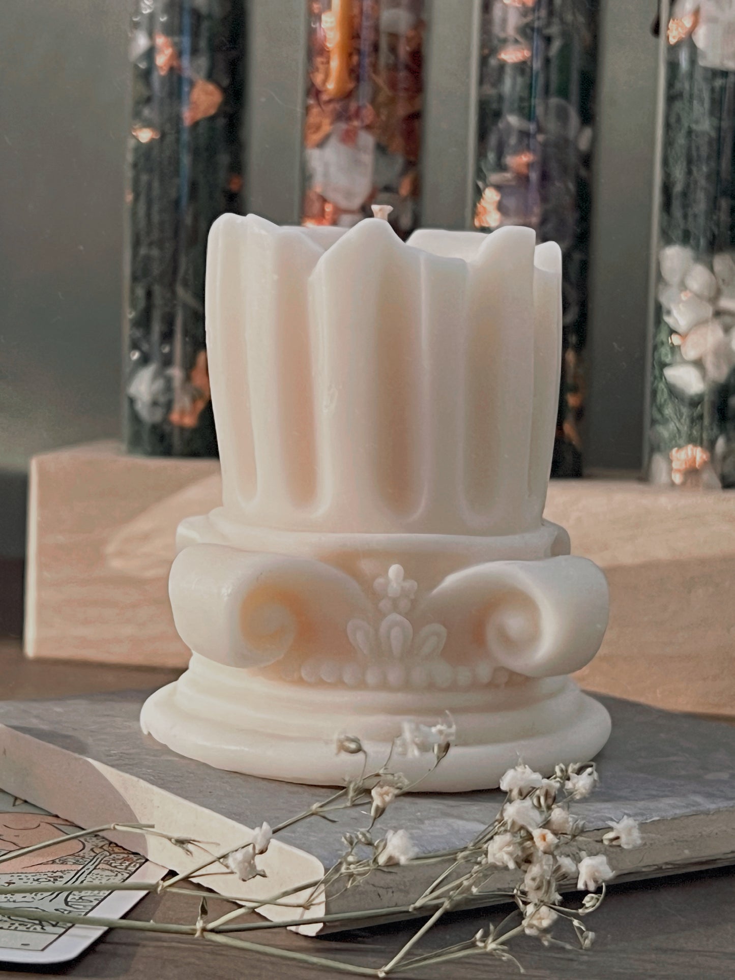 Ancient Column Candle