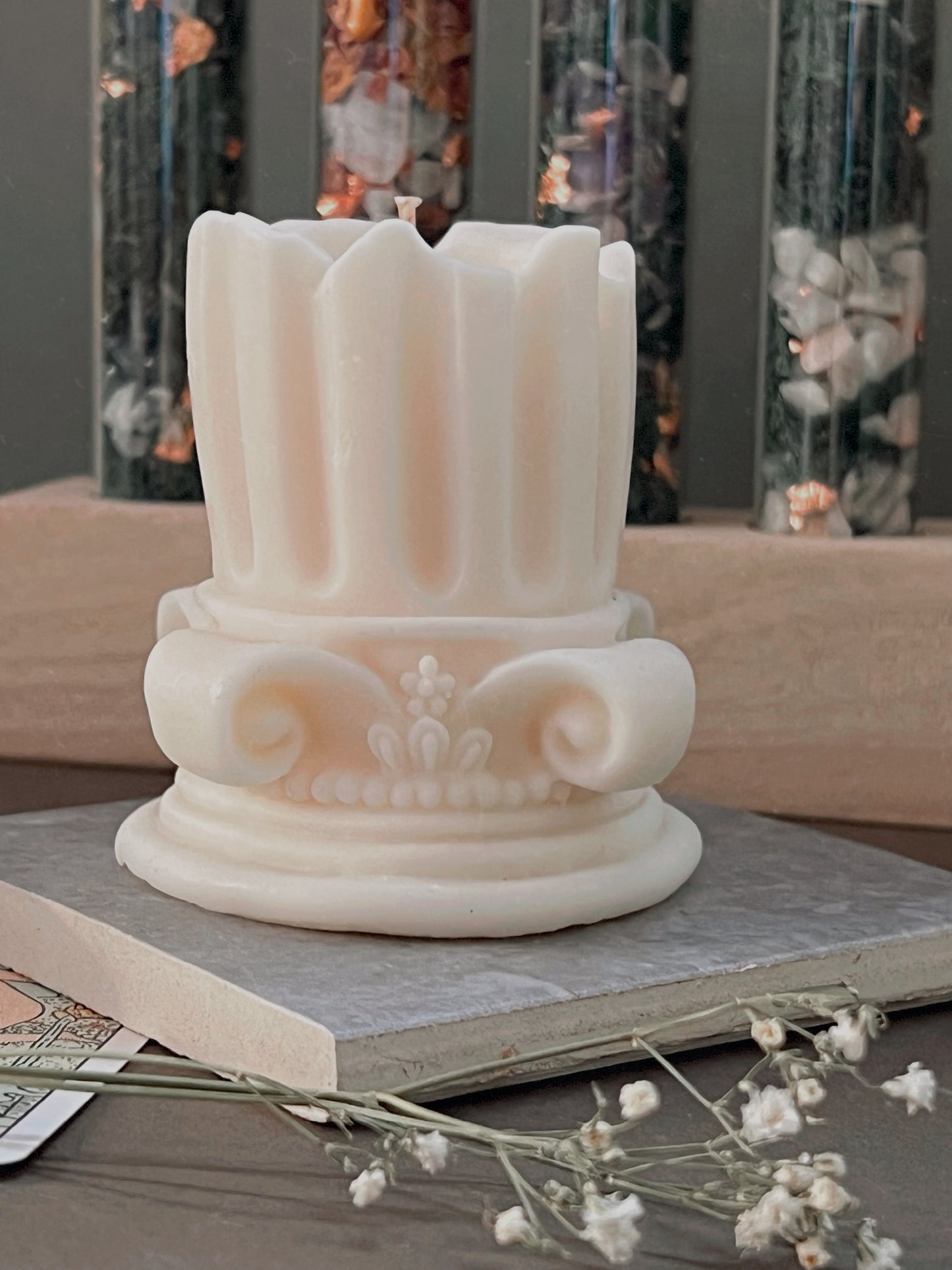 Ancient Column Candle