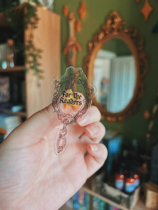 For The Readers Acrylic Pin