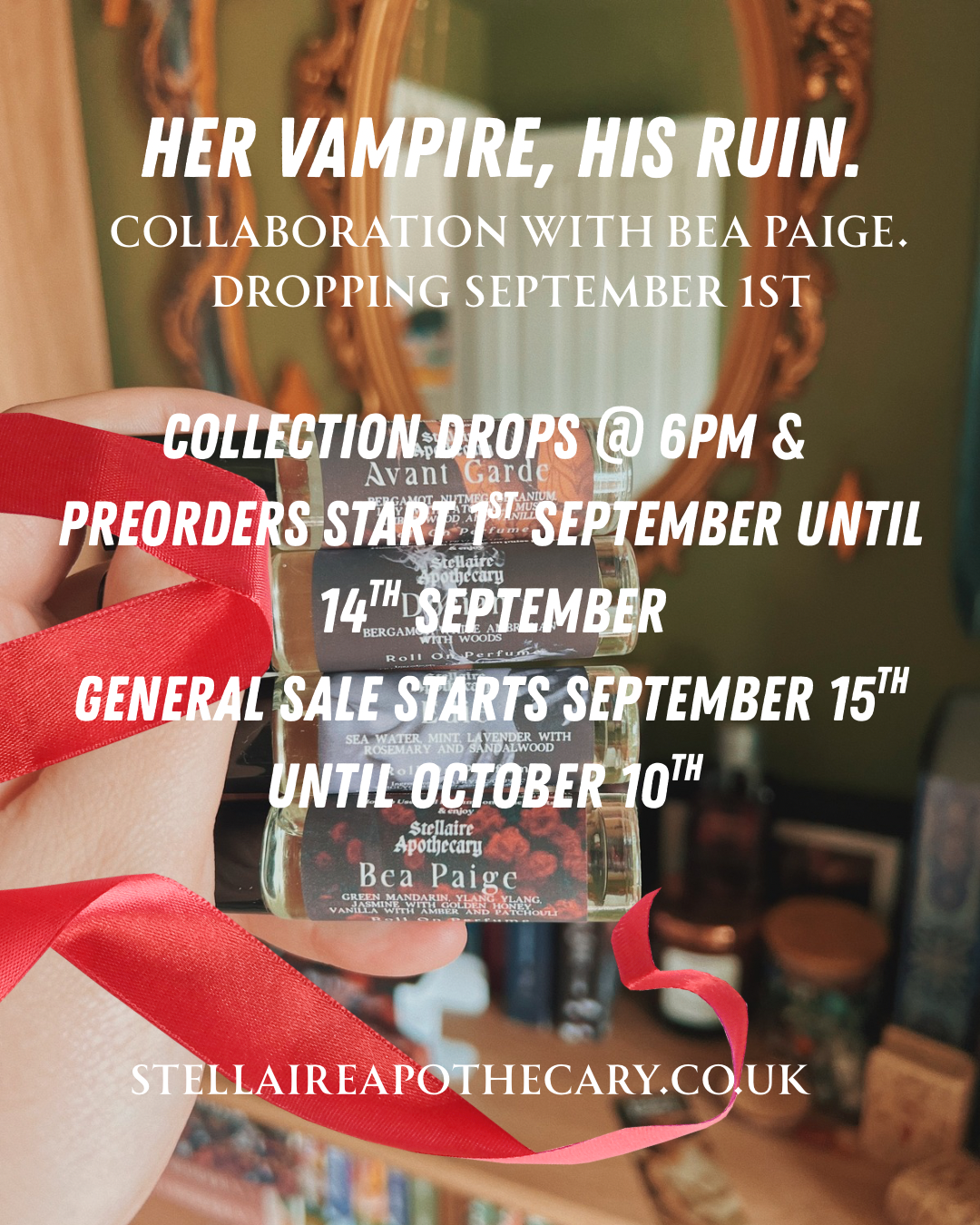 Her Vampire, His Ruin. Collection with Bea Paige PREORDER